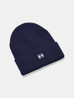 Under Armour Halftime Beanie in blau, Vorderansicht