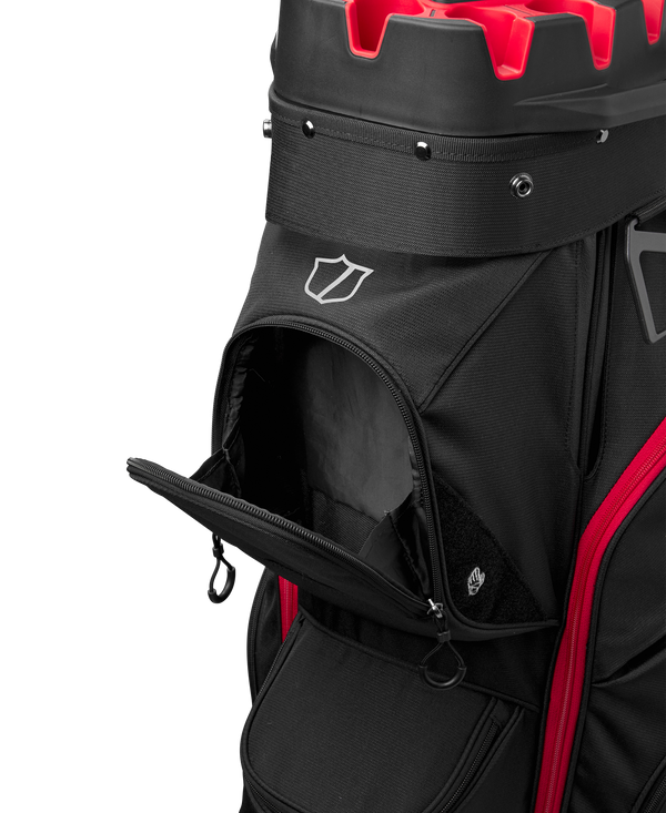 Wilson iLock Cart Bag storage pockets and organisation