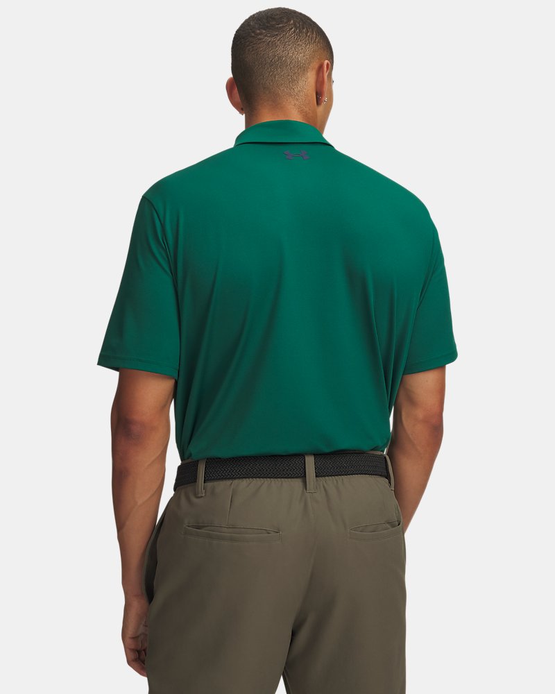 Under Armour Matchplay Polo – Rückansicht, Campus Ivy / Academy
