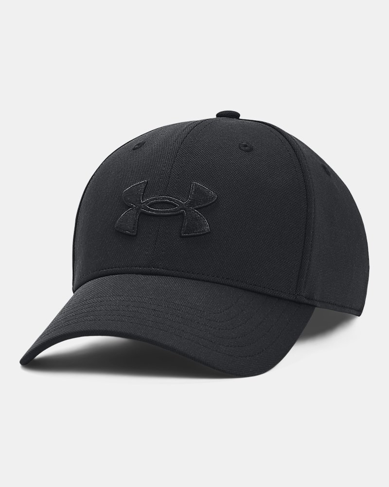 Under Armour Blitzing Low Cap - Vorderansicht, schwarz