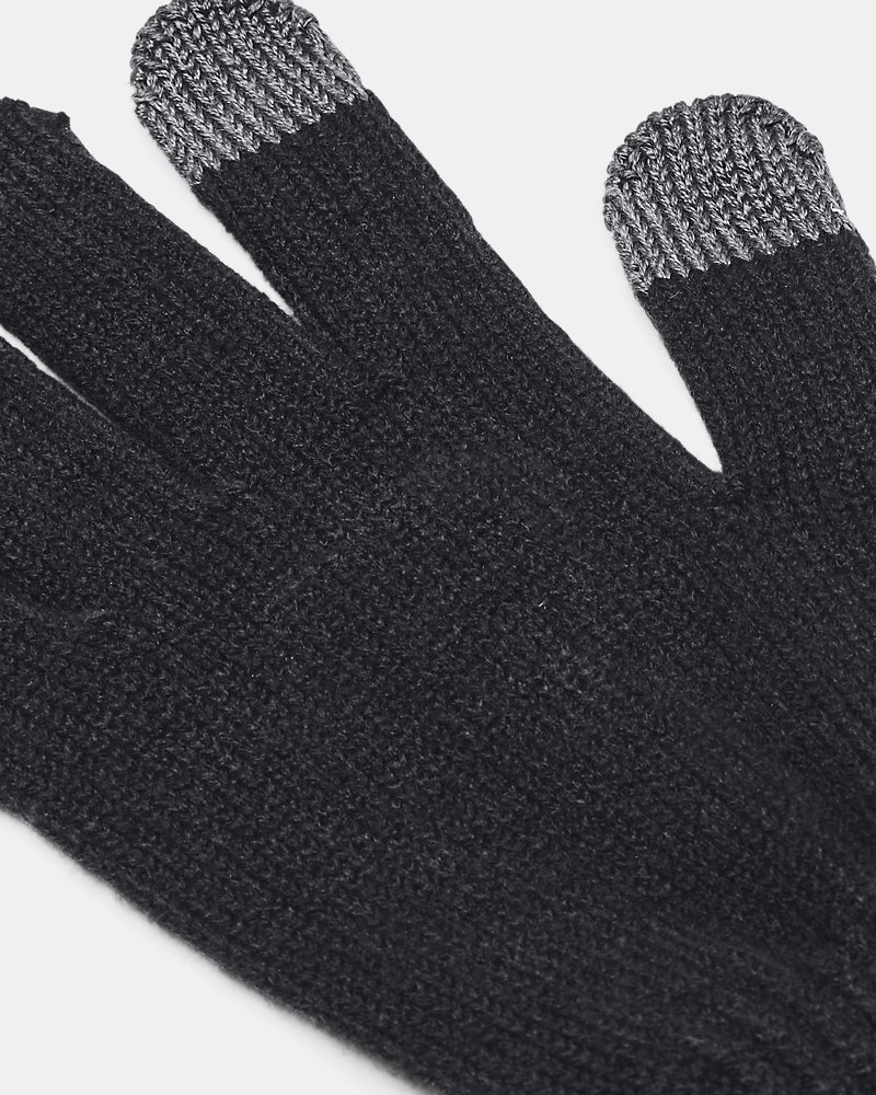 Under Armour Halftime Handschuhe Stoffdetail – feuchtigkeitsableitender Acrylstrick