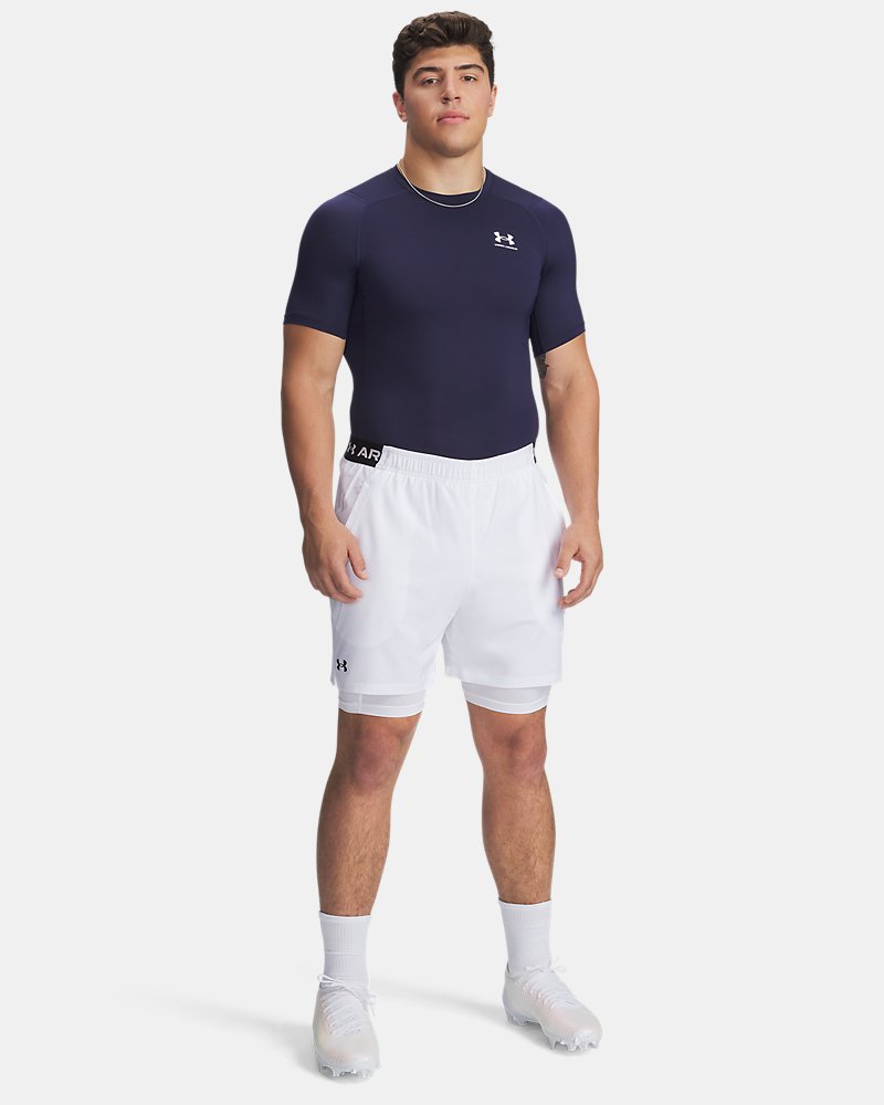 Under Armour HeatGear Kompressions-Top – Seitenansicht mit Raglanärmel