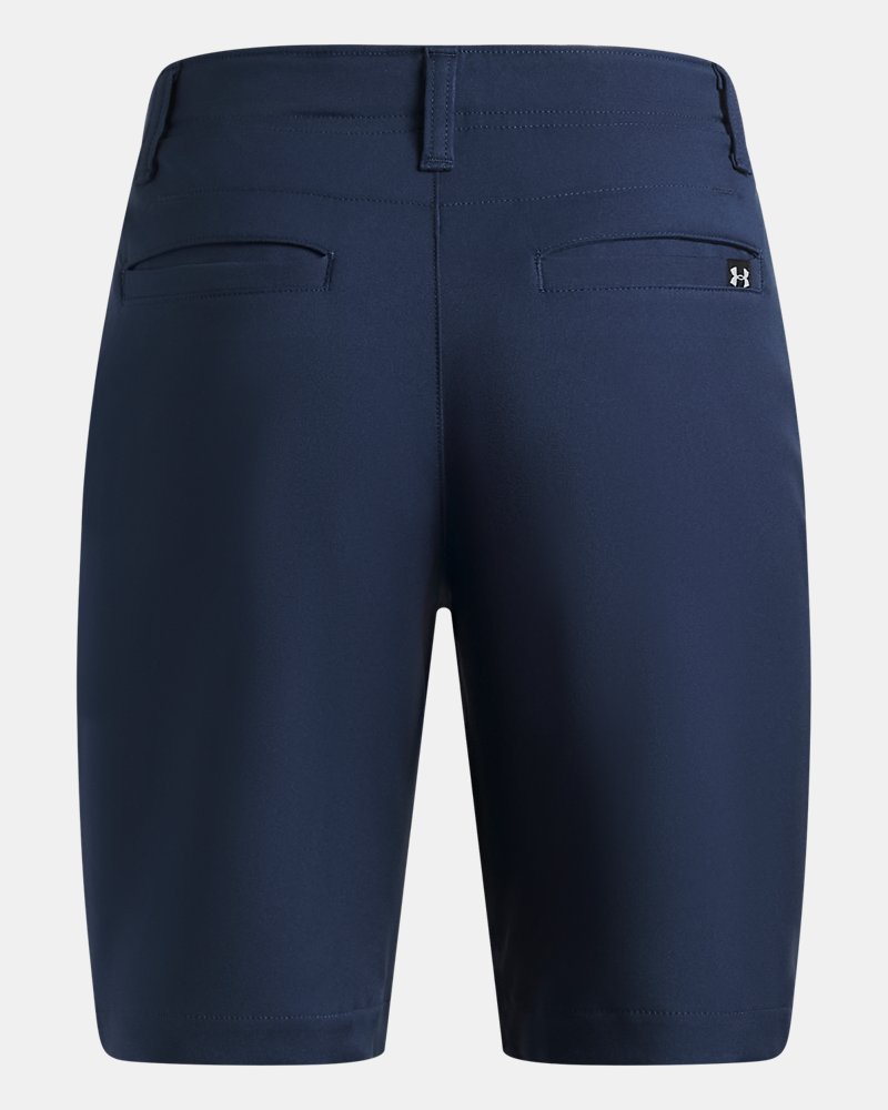 Under Armour Matchplay Boys Shorts Blau – Rückansicht
