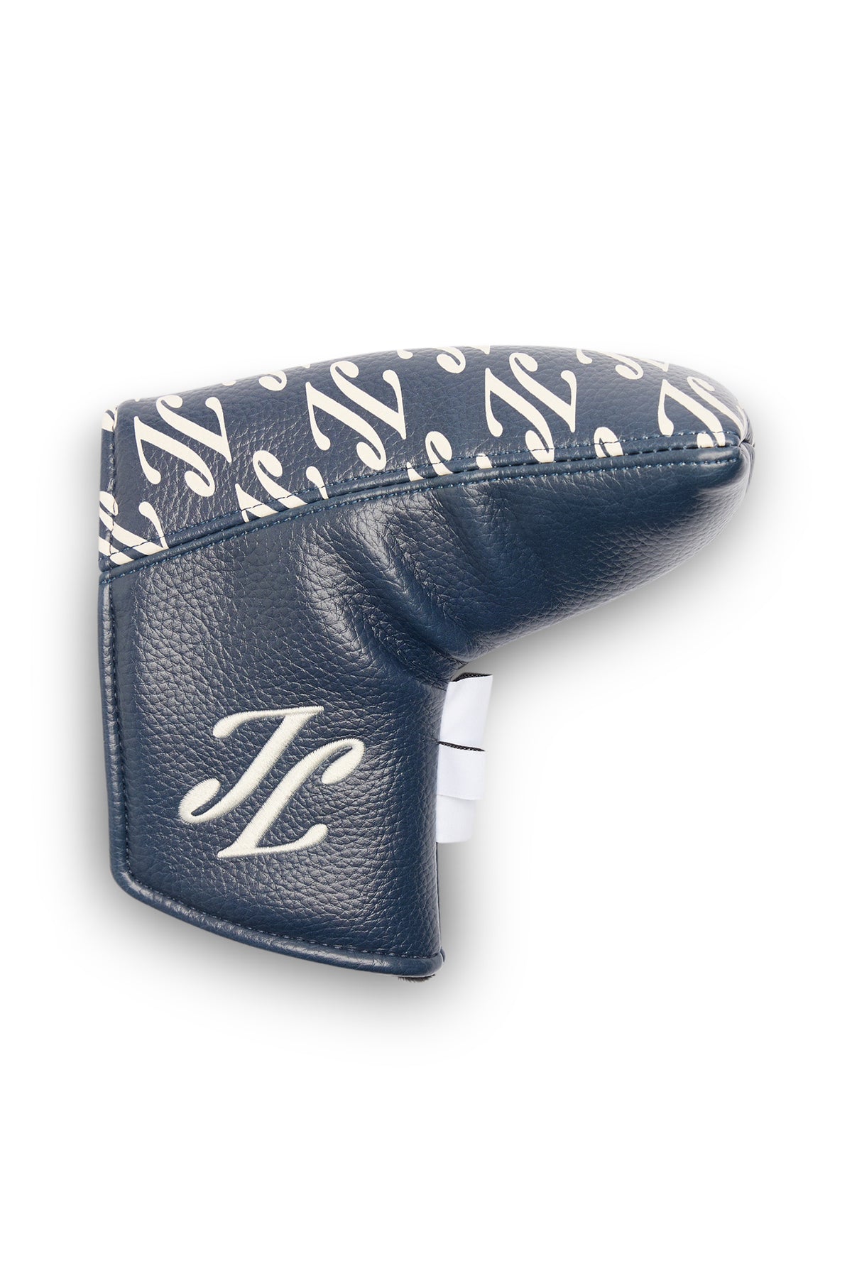 J.Lindeberg Blade Putter Cover Print Cardi Ligature Navy – Vorderansicht