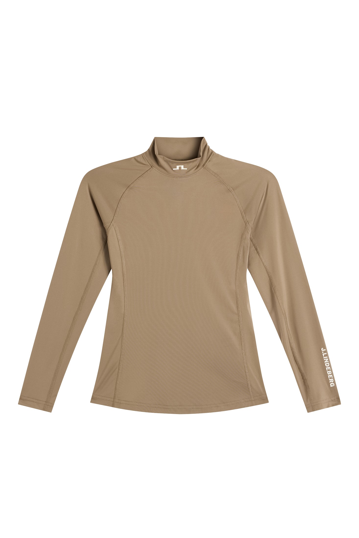 J.Lindeberg Ella Compression Top Brindle - Vorderansicht