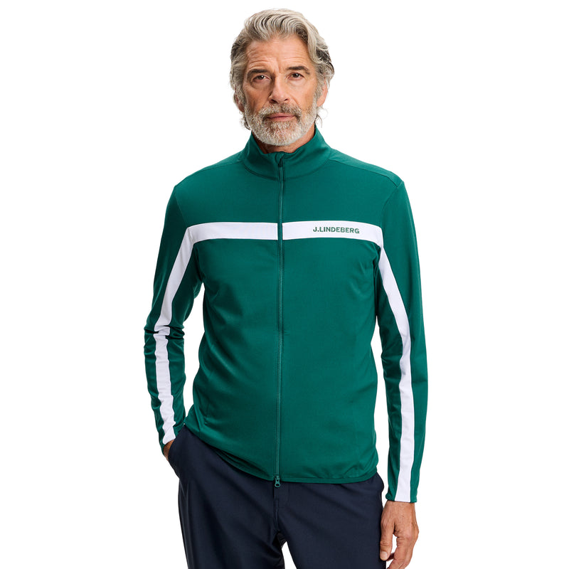 J.Lindeberg Jarvis Mid Layer Jacket Forest Biome – Vorderansicht