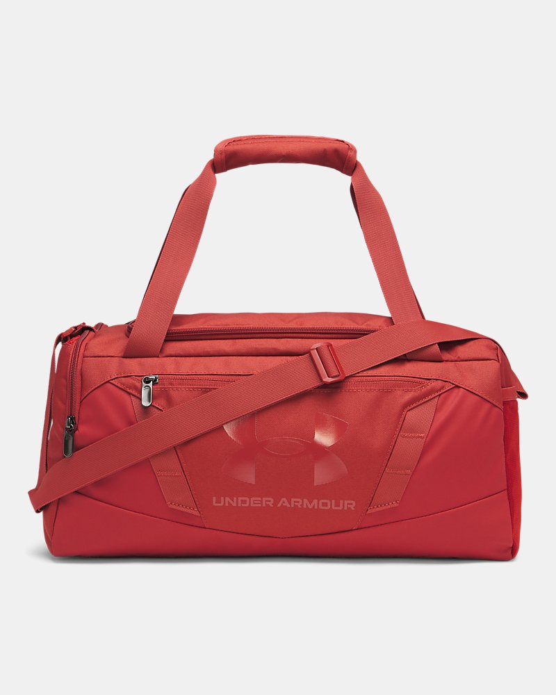 Vorderansicht der UA Undeniable 5.0 XS Duffle in Bashful Pink