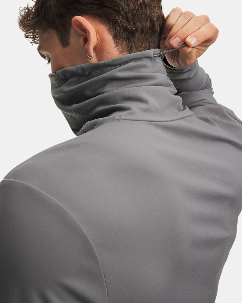 Under Armour Drive Funnel Neck – Stoffdetail, doppelt gestricktes, gebürstetes Fleece