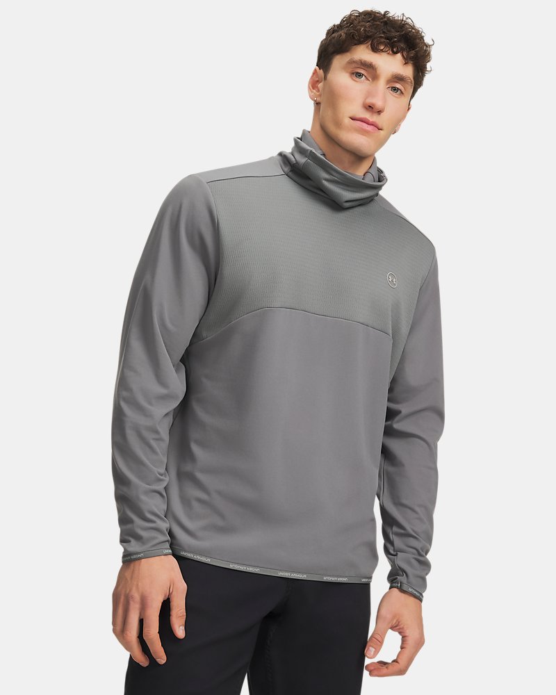 Under Armour Drive Funnel Neck – Vorderansicht, Clay Green